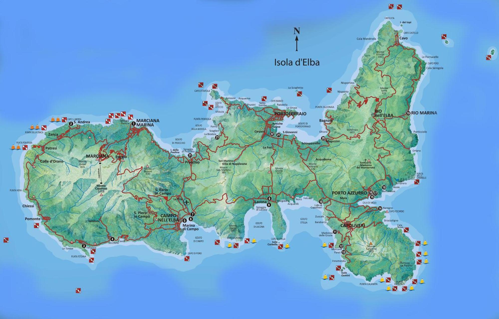 Elba Travels - Morcone Hotel Capoliveri  Ngoại thất bức ảnh
